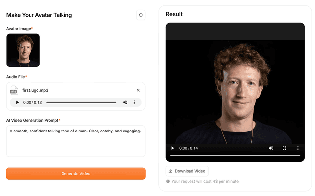 Viral Fast | Affordable AI Talking Avatars